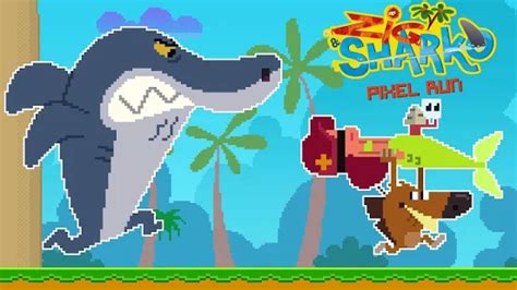 zig and sharko games|Zig and Sharko Pixel RUNNER .